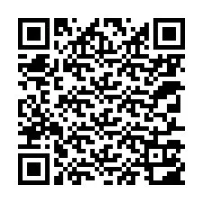 QR код за телефонен номер +40317102020