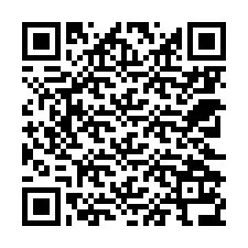 QR Code pour le numéro de téléphone +40722136399