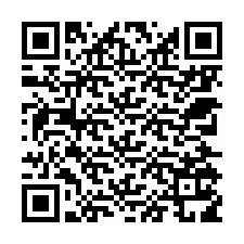 QR Code pour le numéro de téléphone +40725119988