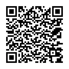 Código QR para número de telefone +40737004413