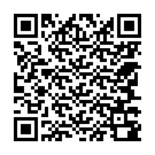 Código QR para número de telefone +40747380536