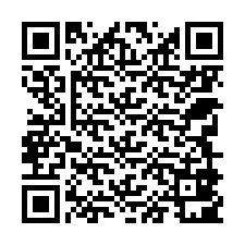 QR-Code für Telefonnummer +40749801860