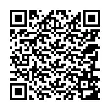 QR Code pour le numéro de téléphone +40786583588