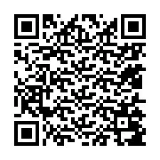 Código QR para número de telefone +41415087549