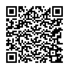 QR kód a telefonszámhoz +41762742255