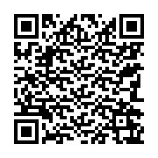 QR kód a telefonszámhoz +41782267900