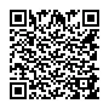 Codice QR per il numero di telefono +441158421824