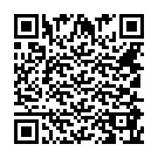 QR-koodi puhelinnumerolle +441158602313