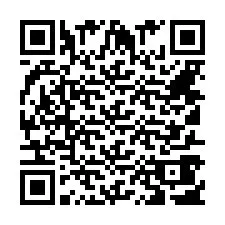 QR kód a telefonszámhoz +441174038517