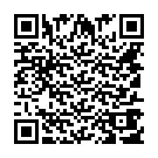 QR-koodi puhelinnumerolle +441174038518