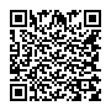 QR Code pour le numéro de téléphone +441412040334