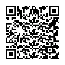 Código QR para número de telefone +441412127421