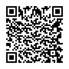 Código QR para número de teléfono +441612497640