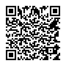 Código QR para número de telefone +441618140817