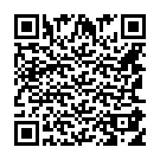 QR-code voor telefoonnummer +441618140855