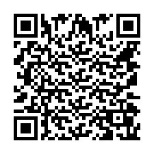 Codice QR per il numero di telefono +441700615114