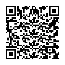 Código QR para número de teléfono +441702840411