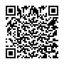 Código QR para número de teléfono +441707384048