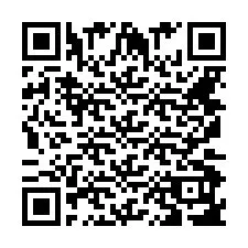 QR Code สำหรับหมายเลขโทรศัพท์ +441709833166