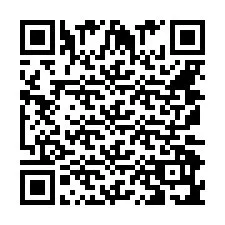 QR-koodi puhelinnumerolle +441709917454