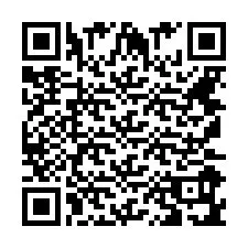 Código QR para número de teléfono +441709918612