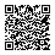 QR kód a telefonszámhoz +441772221143