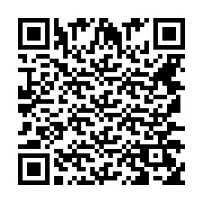 Código QR para número de teléfono +441772557642