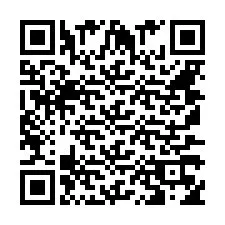 Codice QR per il numero di telefono +441773549414