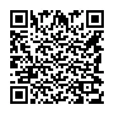 Código QR para número de teléfono +441803322411