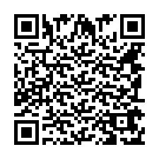 Codice QR per il numero di telefono +441916719920