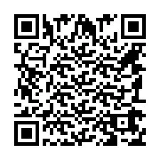 QR код за телефонен номер +441926758001