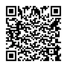 Código QR para número de telefone +442018883045