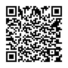 Código QR para número de teléfono +442030042814