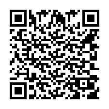 QR Code pour le numéro de téléphone +442030062000