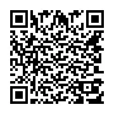 QR kód a telefonszámhoz +442030130098