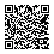 QR Code pour le numéro de téléphone +442030210777