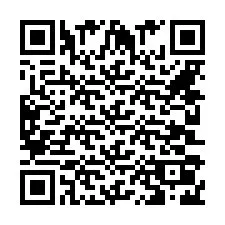 Codice QR per il numero di telefono +442030263709