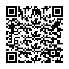 QR-code voor telefoonnummer +442030267031