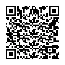 QR kód a telefonszámhoz +442030268465