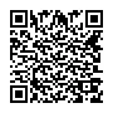 QR-Code für Telefonnummer +442030269426