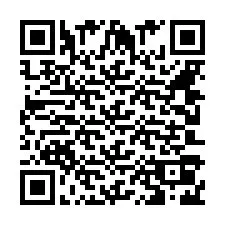 QR-code voor telefoonnummer +442030269430