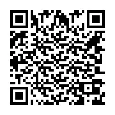 QR kód a telefonszámhoz +442030269431