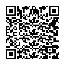 Codice QR per il numero di telefono +442030269432