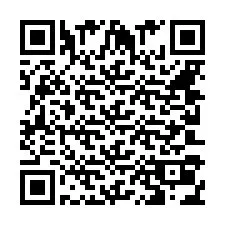 Kode QR untuk nomor Telepon +442030341184