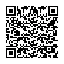 QR Code pour le numéro de téléphone +442030391848