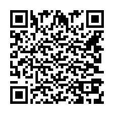 Codice QR per il numero di telefono +442030398325