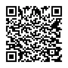 QR-code voor telefoonnummer +442038173723