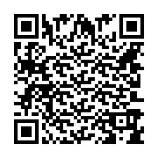 QR код за телефонен номер +442039849495