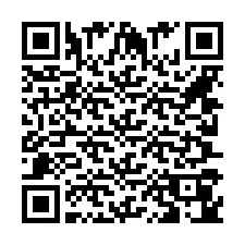 QR-koodi puhelinnumerolle +442070401281