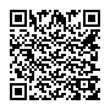 Código QR para número de telefone +442070521209